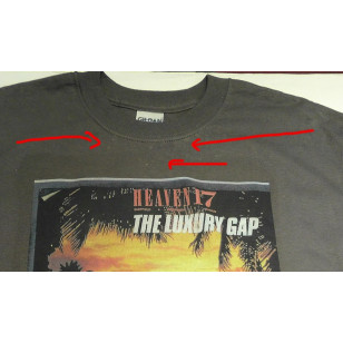 Heaven 17 - The Luxury Gap T Shirt ( Men M* Minor Defect* ) ***READY TO SHIP from Hong Kong***